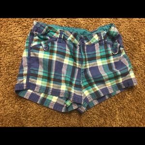 Plaid Girls shorts